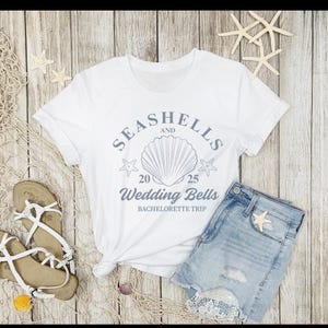 Seashells and Wedding Bells Bachelorette Trip png