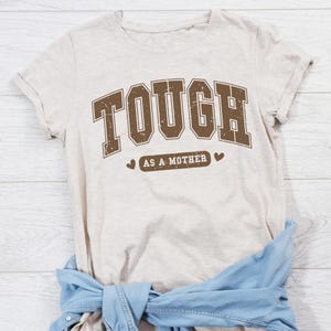 Tough as a mother png design