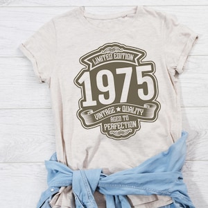 1975 limited edition aged to perfection PNG design