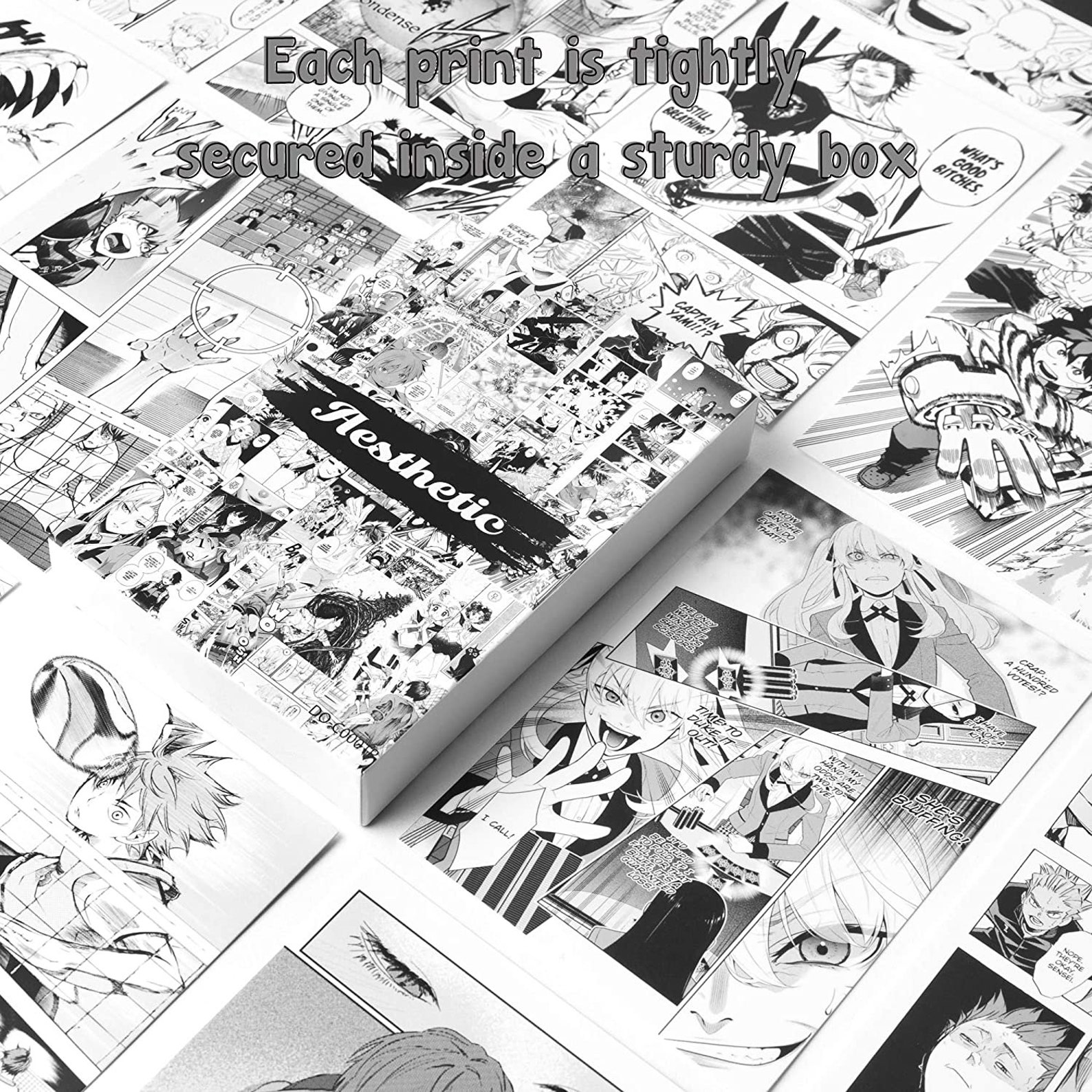 50PCS Anime Manga Cover Aesthetic Pictures Wall Collage Kit | Etsy