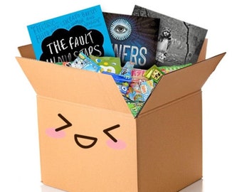 Nerdy Mystery Surprise Book Pack With Cozy Surprises - Hand Curated Pop Culture Reader Gift