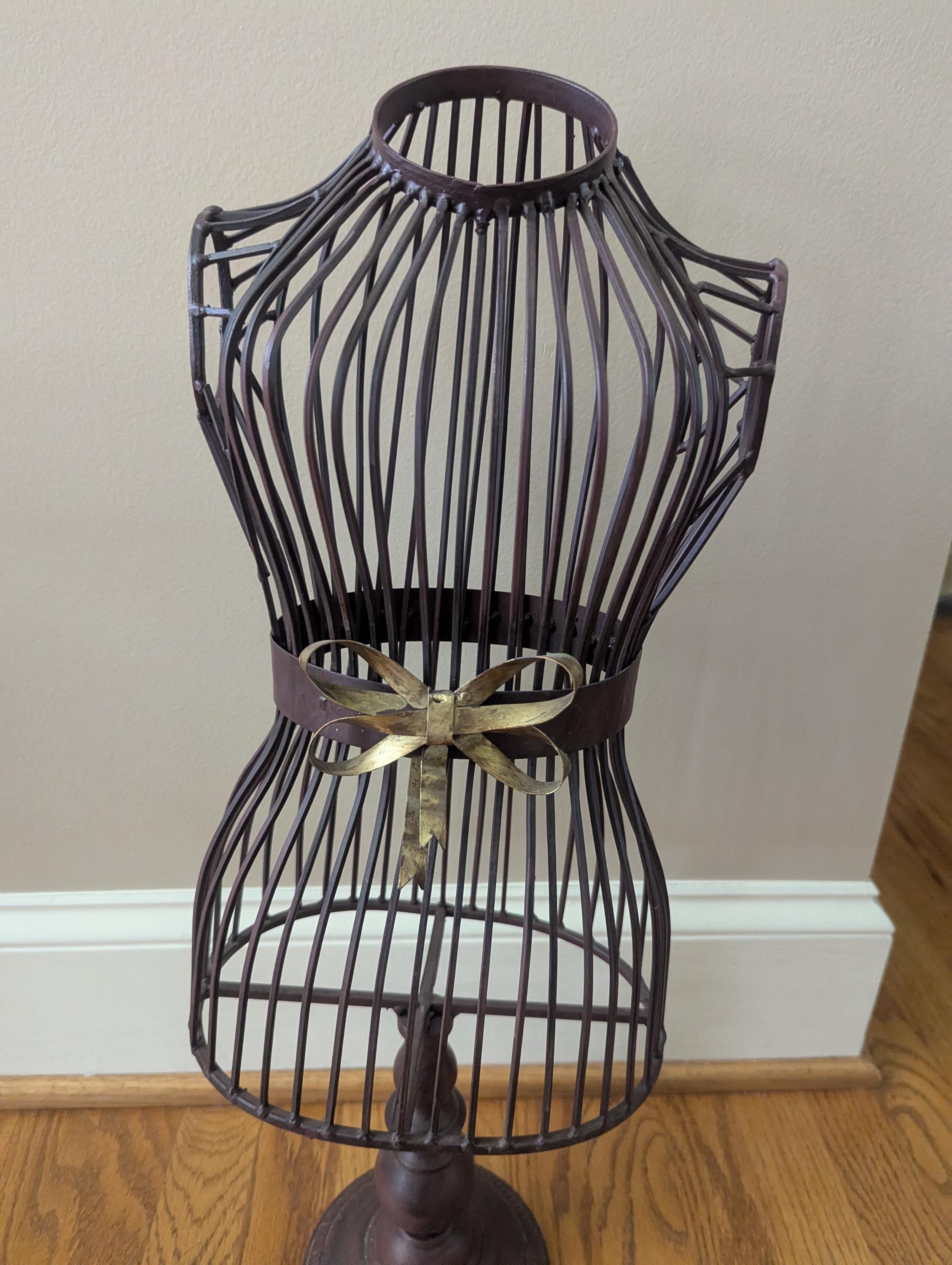 Vintage Metal Dress Form - Etsy