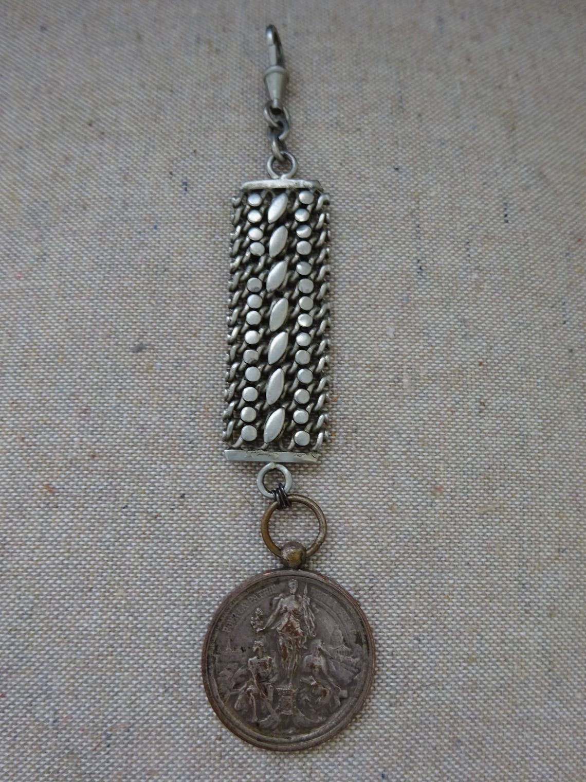 BEAUTIFUL Ornate Paris Watch Fob image 0