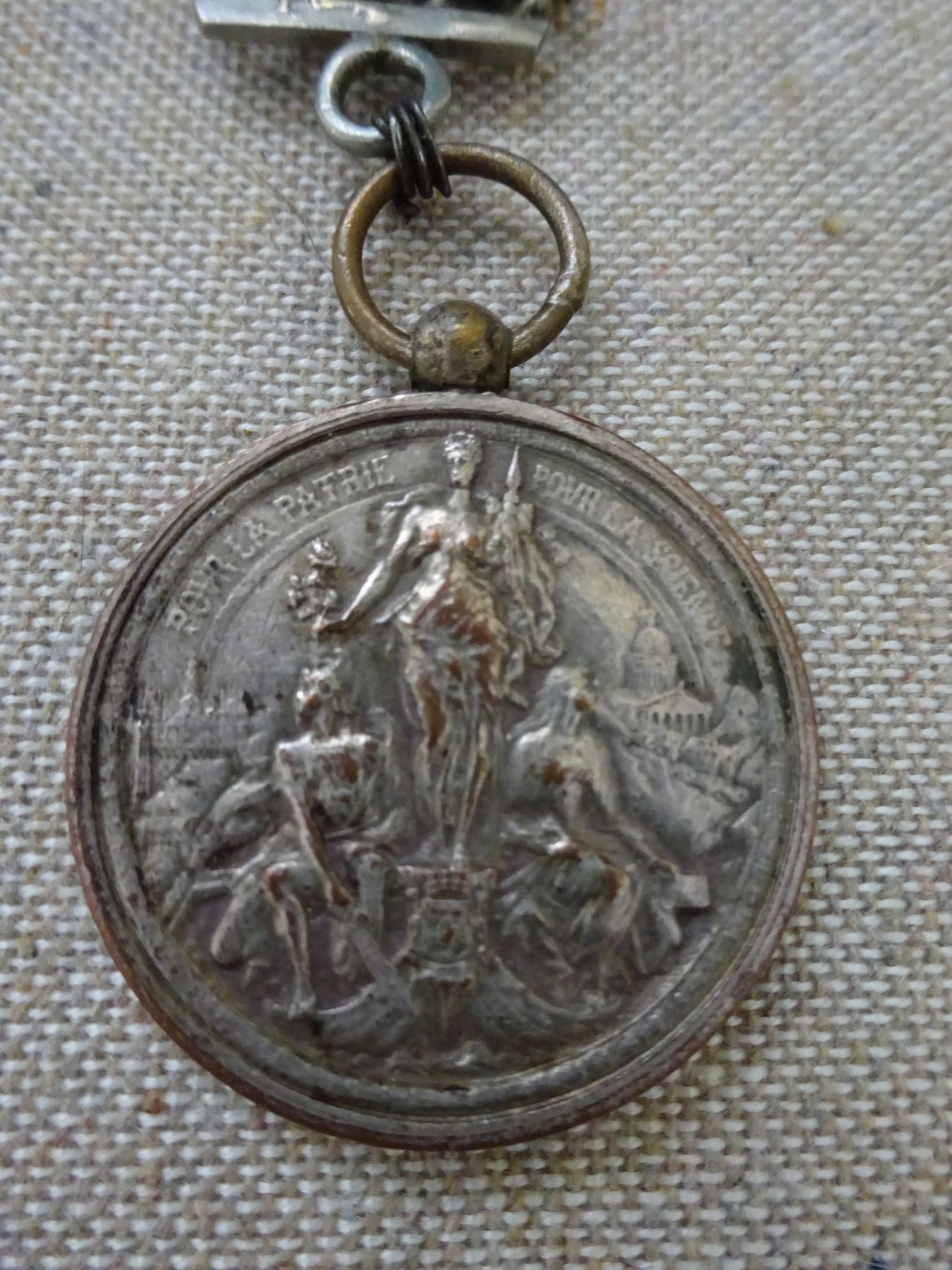 BEAUTIFUL Ornate Paris Watch Fob image 2