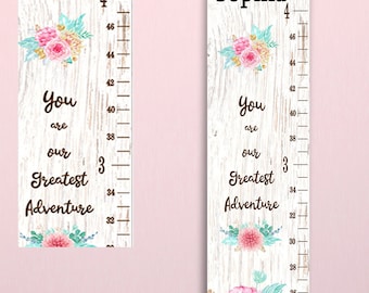 Bloemen Groeigrafiek Met Naam Hoogte Groeigrafiek - Baby
