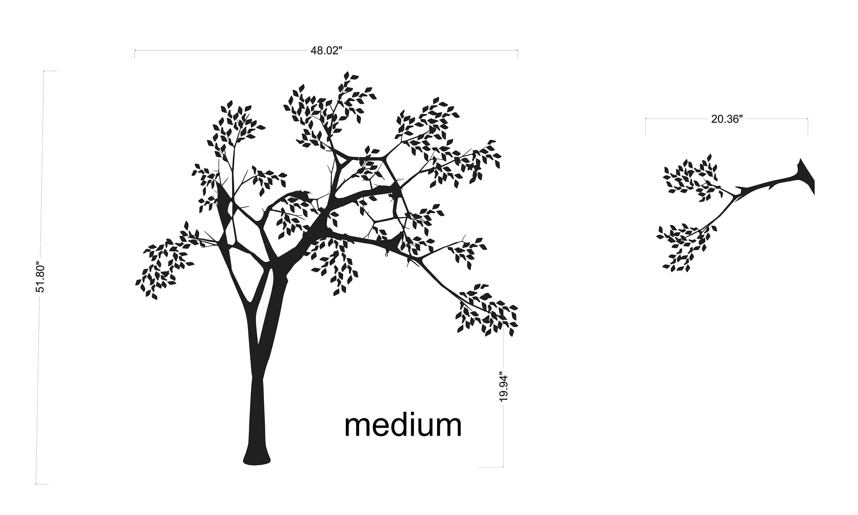 Nursery White Tree Decal Nursery Wall Decals Tree Wall Etsy