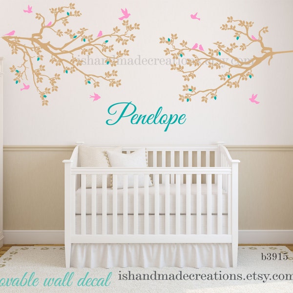 Cherry Blossom Wall Decal Etsy
