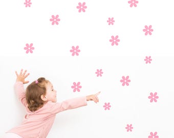 Flowers  Wall Decal Sticker Girl Room Room Decor