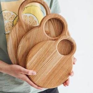 Oak Cutting Board Set – Premium Handmade Kitchen Boards, Perfect Gift & Rustic Decor.