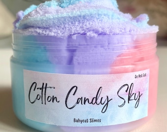 Gelée nuageuse « Cotton Candy Sky » : coucher de soleil pastel, jouet agité parfumé