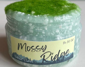 Mossy Ridge Jelly Slime: Crunchy ASMR Sensory Toy - Oolong Tea Scent