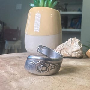 Spoon Ring, One of a kind, Size 11