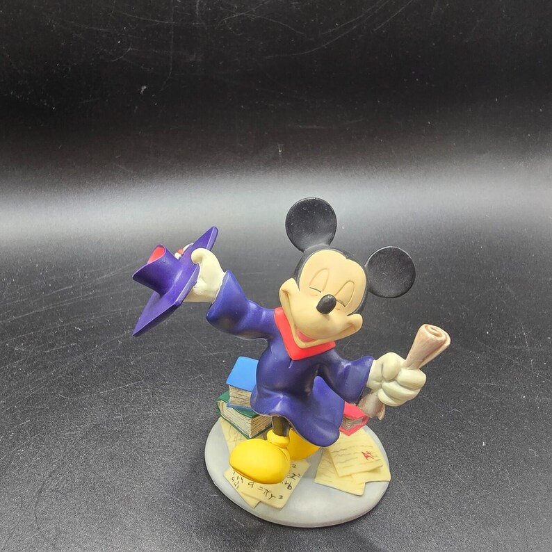 Danbury Mint Disney Mickey Mouse June Perpetual Calendar Figurine Graduation image 5