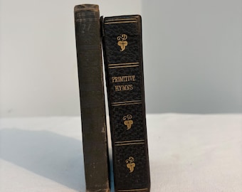 Vintage Primitive Hymns Benjamin Lloyd 1858 & 1945 Presbyterian Church Order Lot