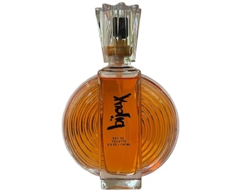 Bijoux Eau de Toilette 3.3oz Vintage Perfume Spray Unique Rare Art Deco Bottle