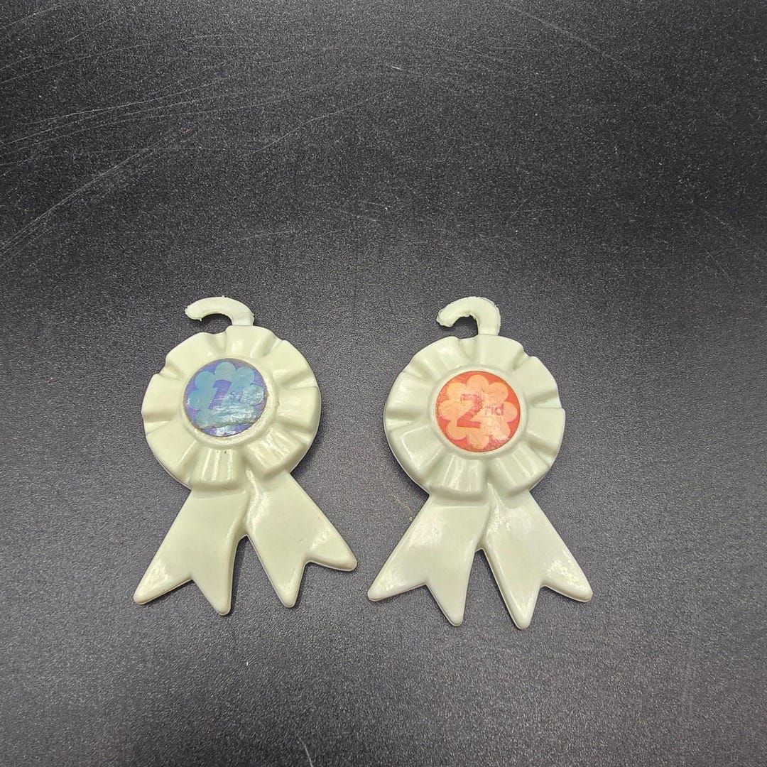 Vintage 1980s My Little Pony G1 Award Ribbons 1st & 2nd Place ...