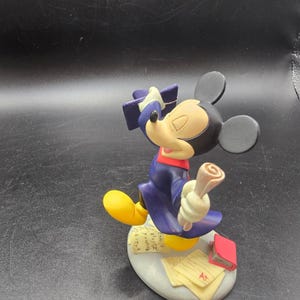 Danbury Mint Disney Mickey Mouse June Perpetual Calendar Figurine Graduation image 4