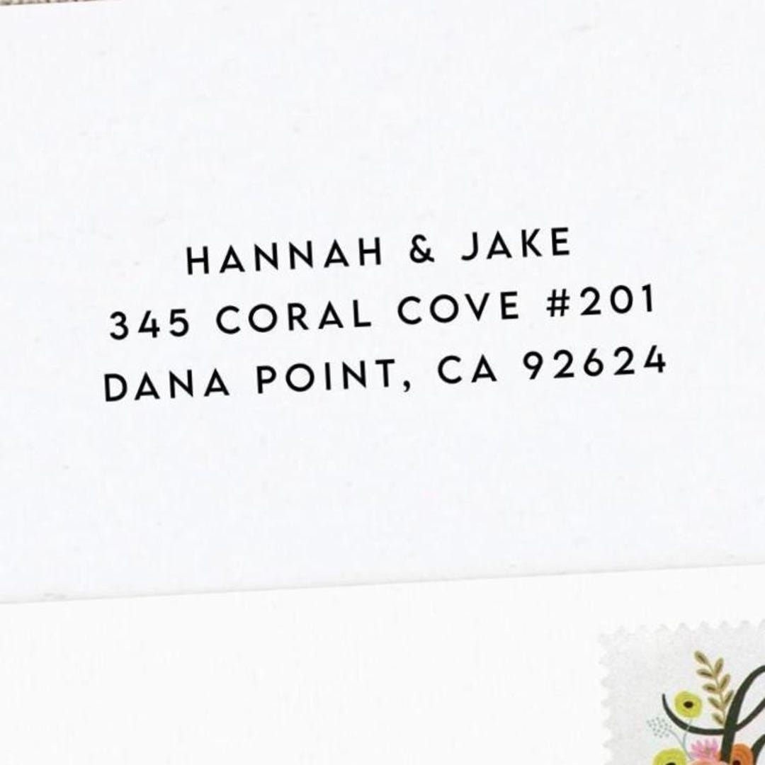 Wedding Stamper, Stampers, Wedding Stamp, Address Labels, Label ...