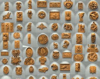 85 CNC Relief STL File Bundle