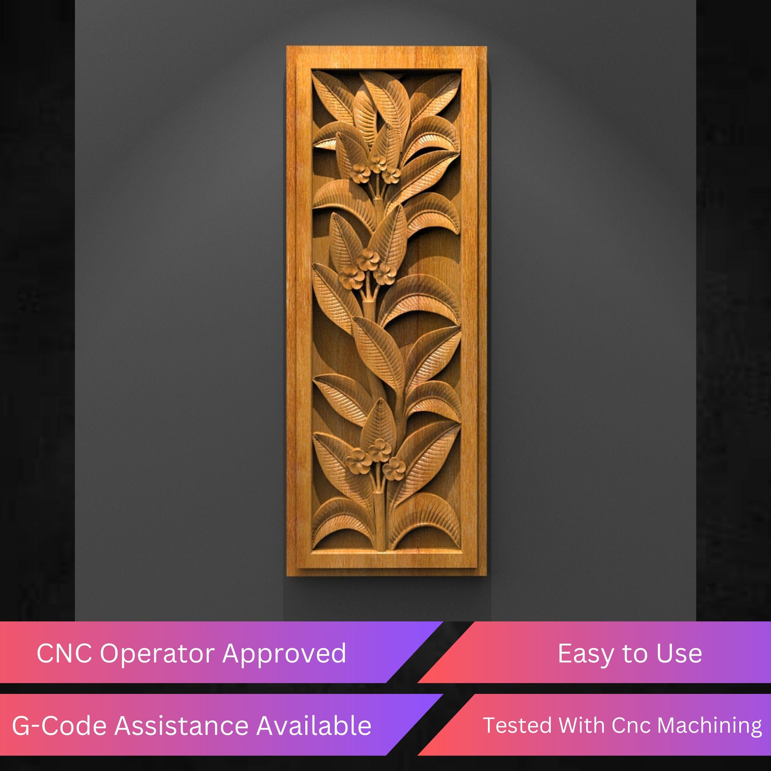 Leaf Cnc Relief File, Floral Stl File for Cnc Router - Instant Download ...