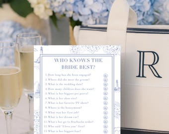 Nantucket Coastal Bridal Shower Welcome Sign Template Customizable ...