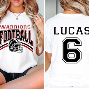 Custom Football Shirt, Personalized Football Team Name & Number Shirt, Football Mom Shirt, Game Day Mamas Aesthetic Football Mama Club Shirt