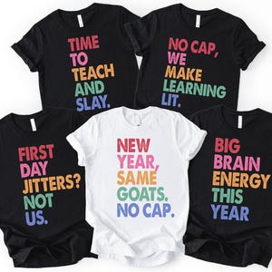 Personalized Matching Funny Gen Z Back To School Teacher Shirts, Custom Gen Z Teacher Team Shirts, First Day of School Teacher Group Shirt