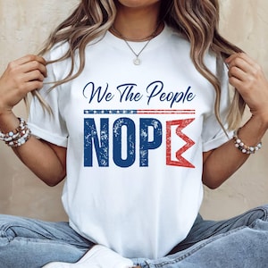 No Kings in America Shirt Anti-Trump,Protest Shirt Democracy Tee Protest Gift for Anti-MAGA Patriotic Tee We The People No Kings Day T-Shirt