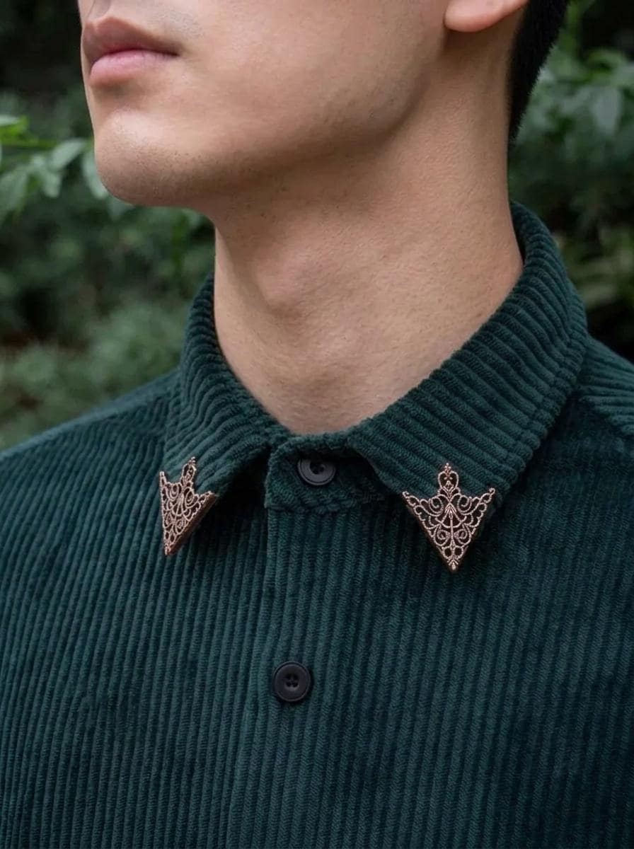 Collar Tips Western Shirt - Etsy