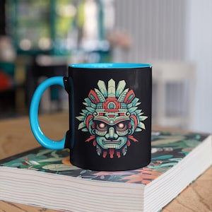 Tlaloc Aztec God Art Print: Mesoamerican Mythology Decor (Digital Download)