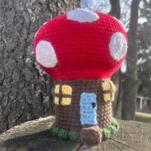 Mushroom House Stash Jar