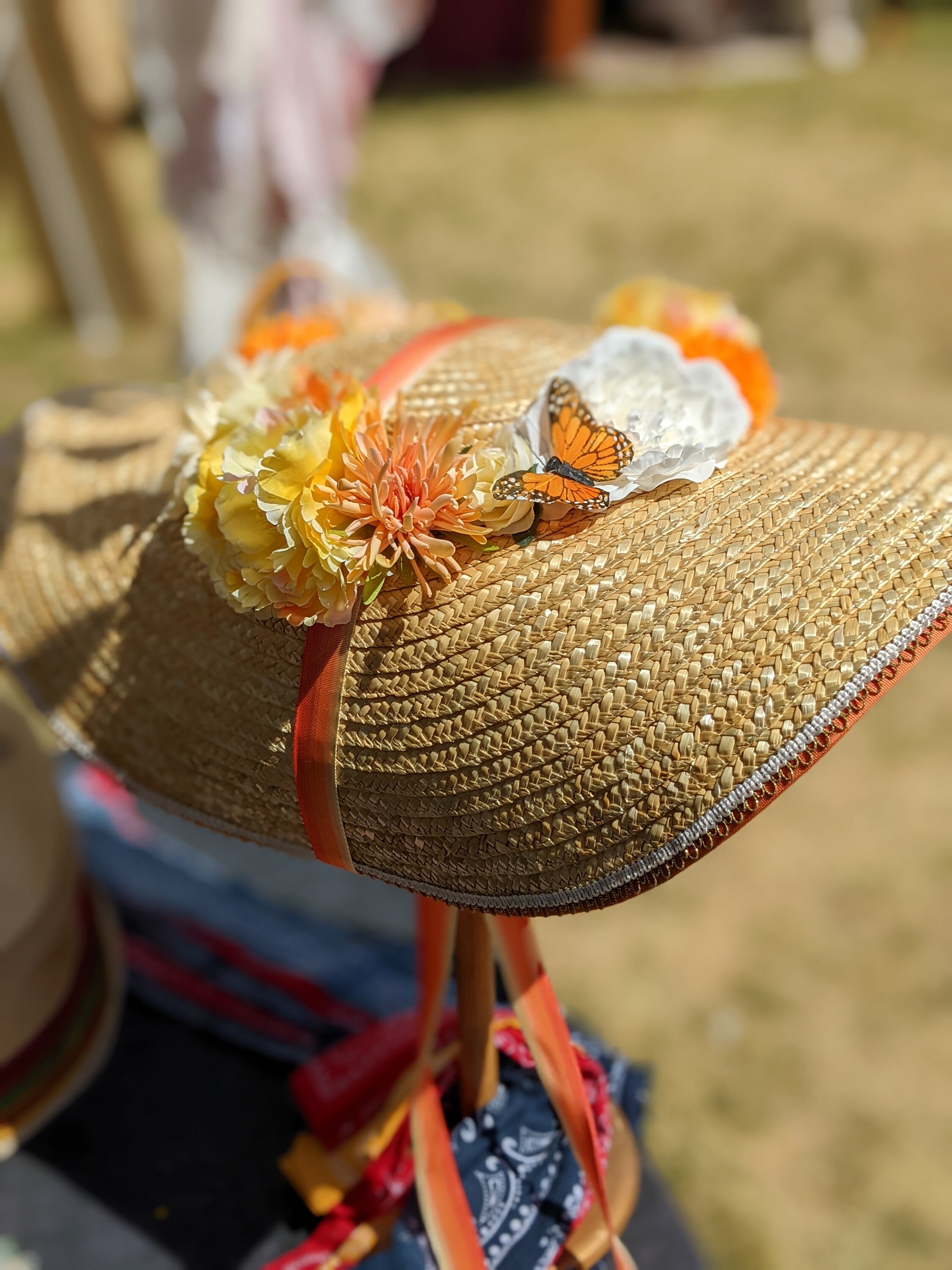 Fine Capeline Straw Hat With a Ribbon, Handmade Straw Hats