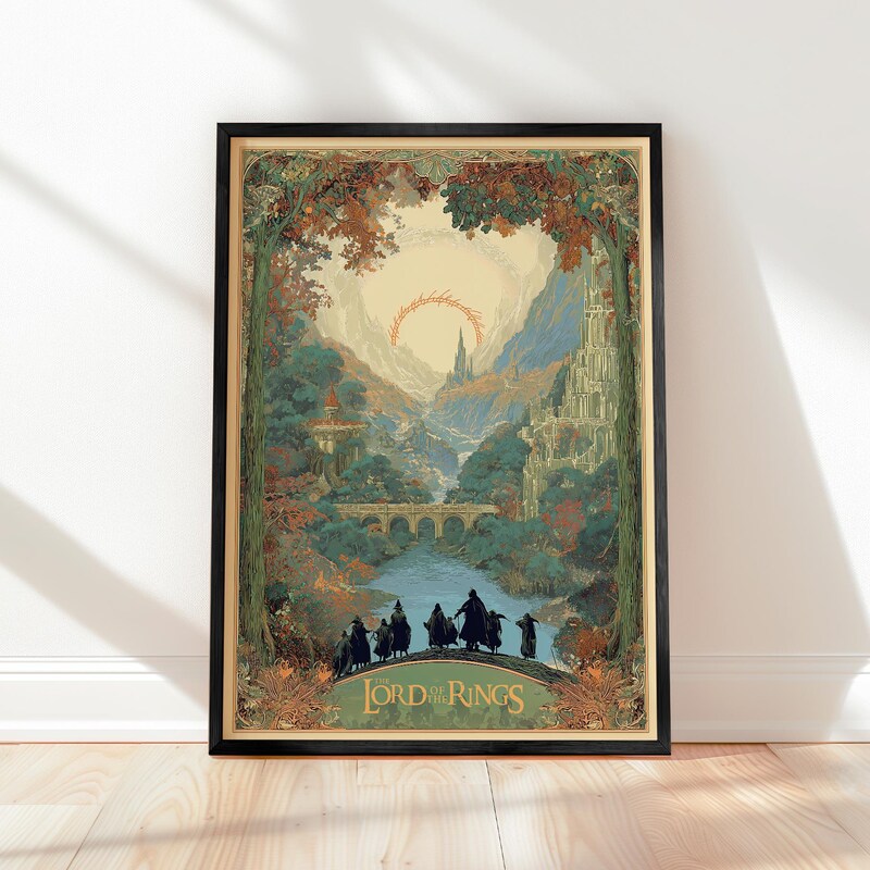 Lord Of The Ring Art Prints Etsy