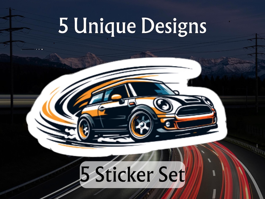 Velocity Racing Sticker MINI Cooper Velocity Sticker Set | Event Giveaway Car Art Pack - Etsy