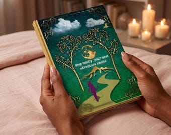 Step Boldly Adventure Path Journal - Hardcover Travel Notebook with Inspirational Quotes for Her