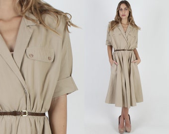 khaki dress womens