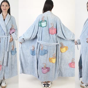 Chenille Canyon Group Robe, Coffee Mug Print, Tyler Durden Costume, Nubby  House Robe - Etsy Israel
