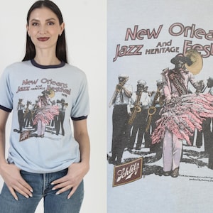 New Orleans Jazz Festival T-shirt, Schlitz Malt Liquor, Vintage