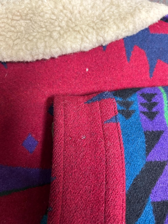 Vintage Pendleton Southwester Coat, Native Americ… - image 10