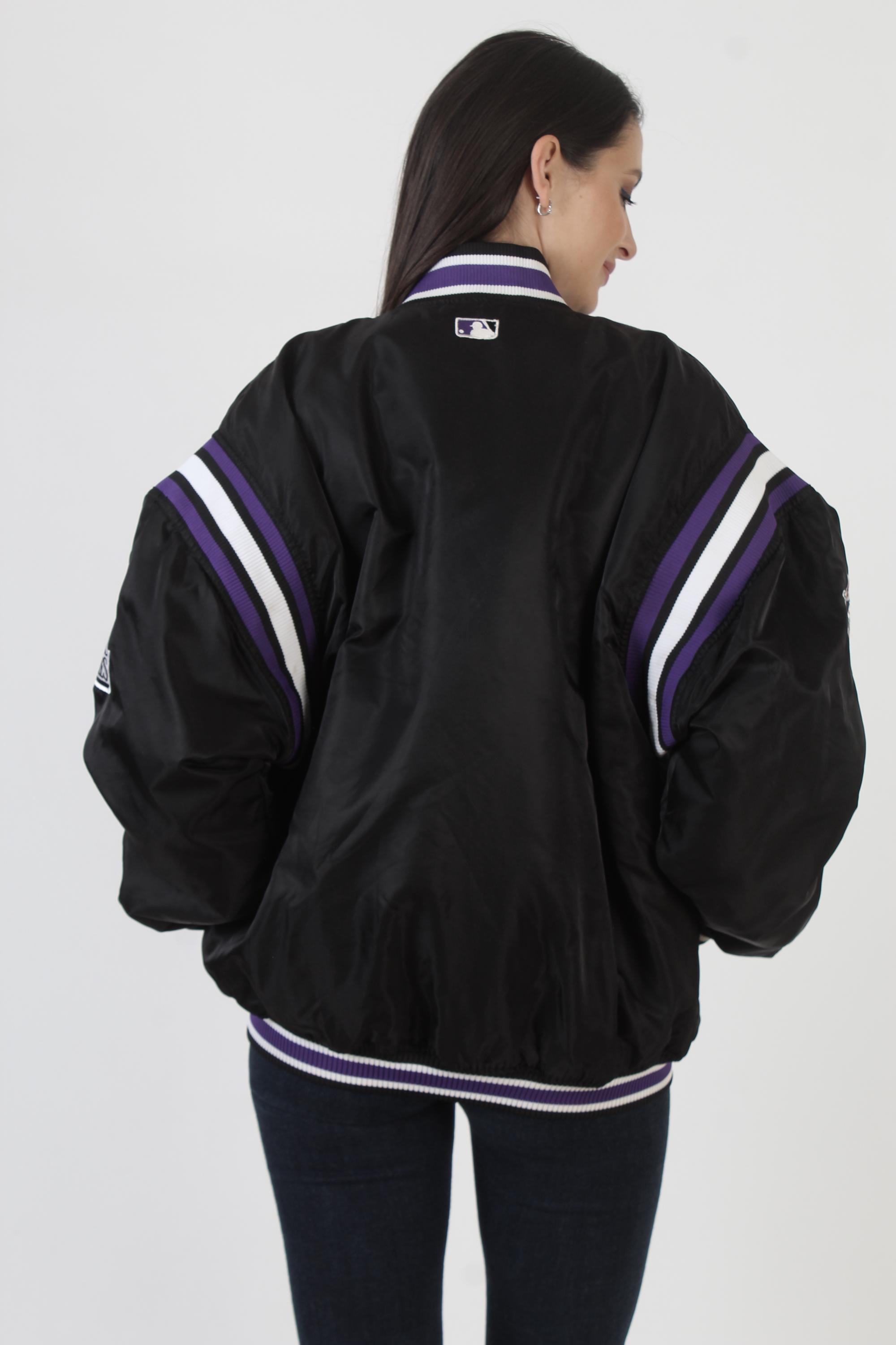 Vintage Rockies Starter Stitched Baseball Jacket Sz. L | eBay