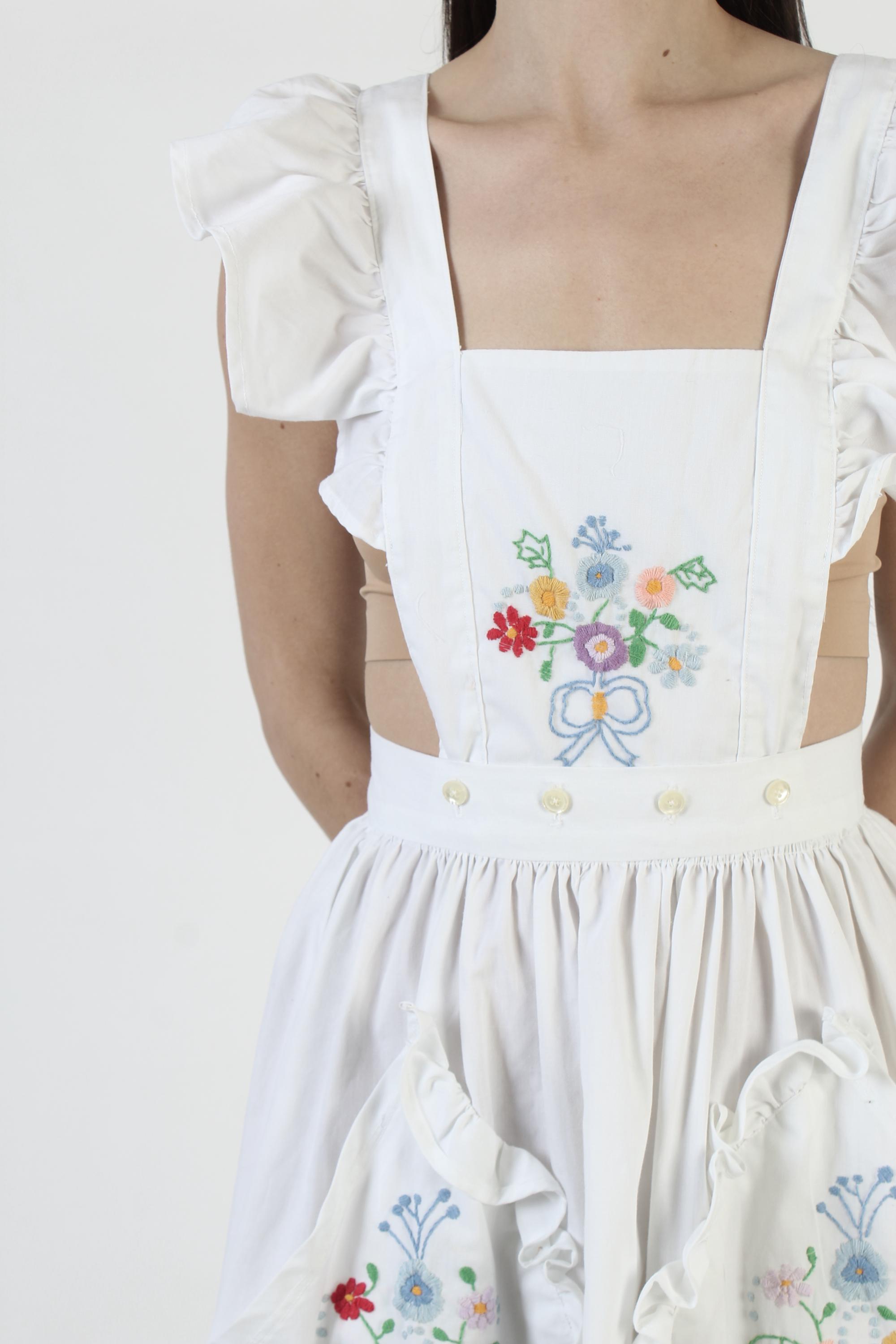 white apron dress Baserange Wild Silk Long Sleeve Dress, PRUN GREY / XS Made in Trkiye Apron Dress in Off white