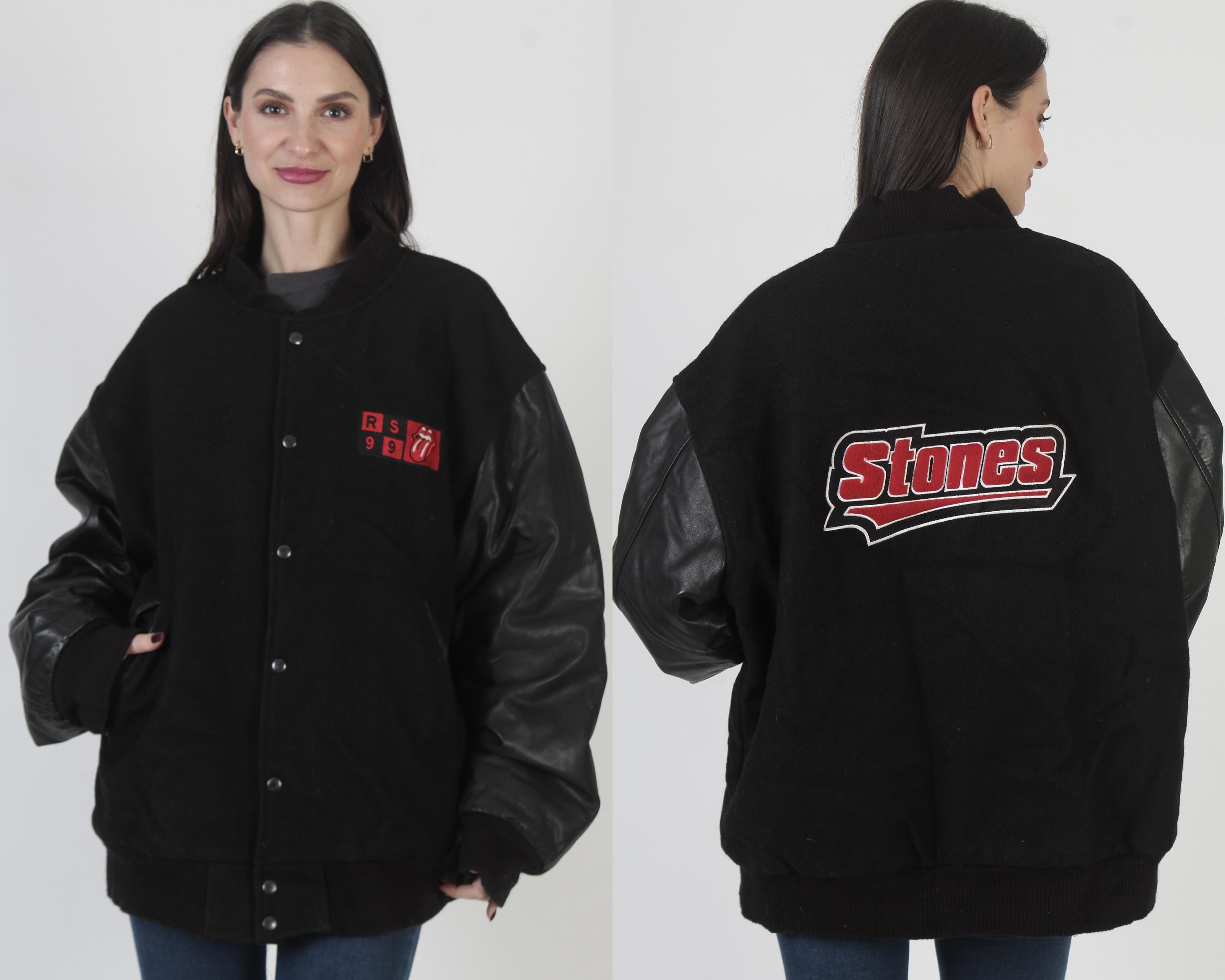Rolling Stones Leather Jacket - Etsy