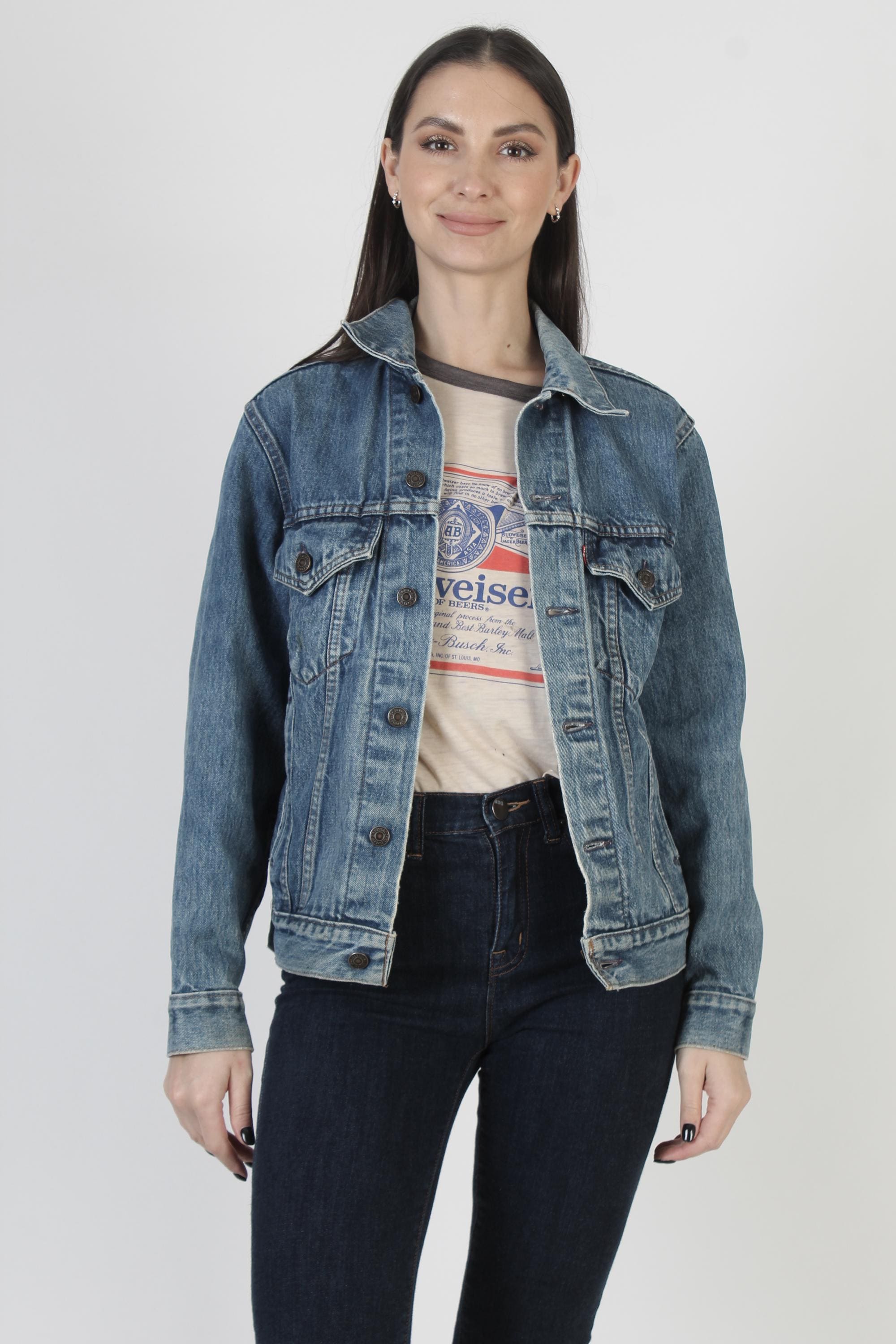 LEVI’S / 70's 70662 denim jacket Vintage 70s 80s Levi's Denim Jacket Levis Dark Wash Trucker