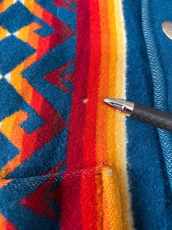 Vintage Pendleton Southwestern Coat, 50s Native A… - image 10