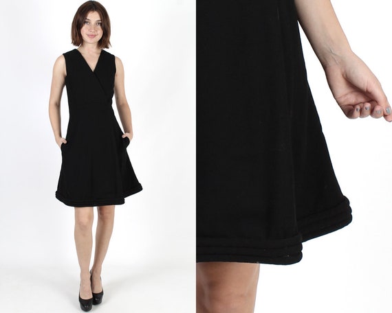 plain little black dress