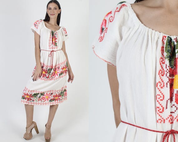 Mexican gauze dress Gem