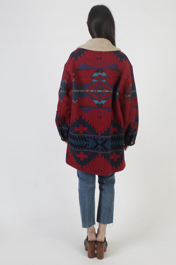 Vintage Pendleton Southwester Coat, Native Americ… - image 6