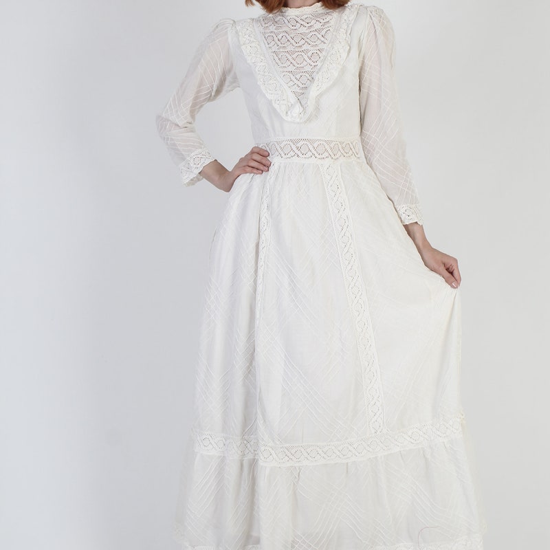 Dressy Lace & Pintucks Bobby Suit - White main image 0