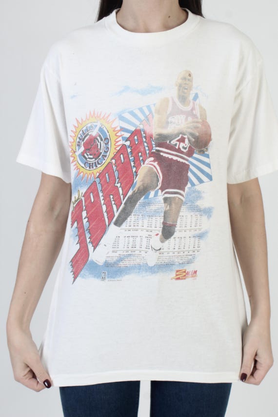 Vintage 1990 Michael Jordan T-shirt, Chicago Bulls Salem