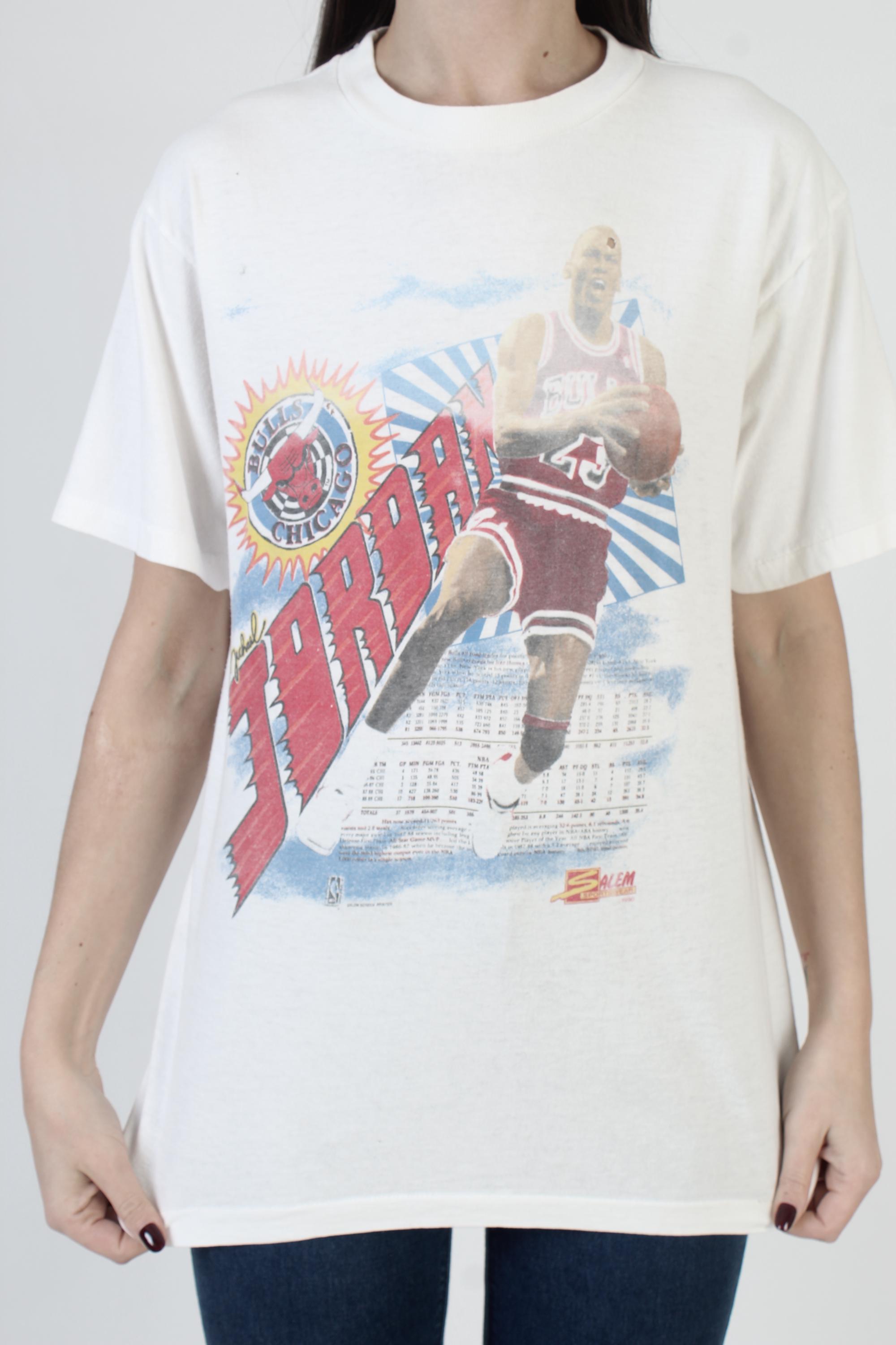 Vintage 1990 Michael Jordan T-shirt, Chicago Bulls Salem
